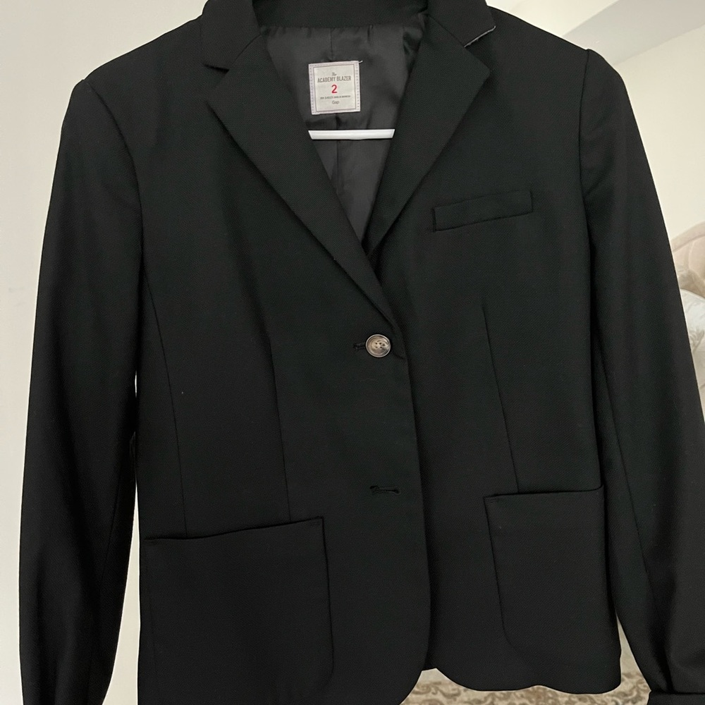 Black Blazer 2 bottoms